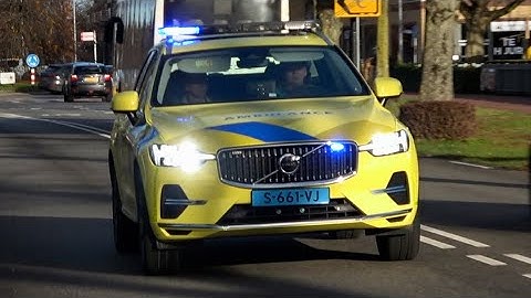 [Primeur] U1, Huisartsvoertuig 06-718 Harderwijk naar onbekende melding