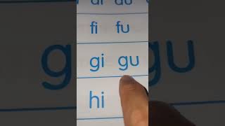 cara cepat belajar membaca - ga gi gu ge go
