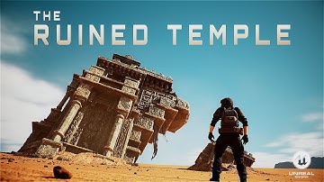 The Ruined Temple II #unrealengine5   II #megascans   II #3d