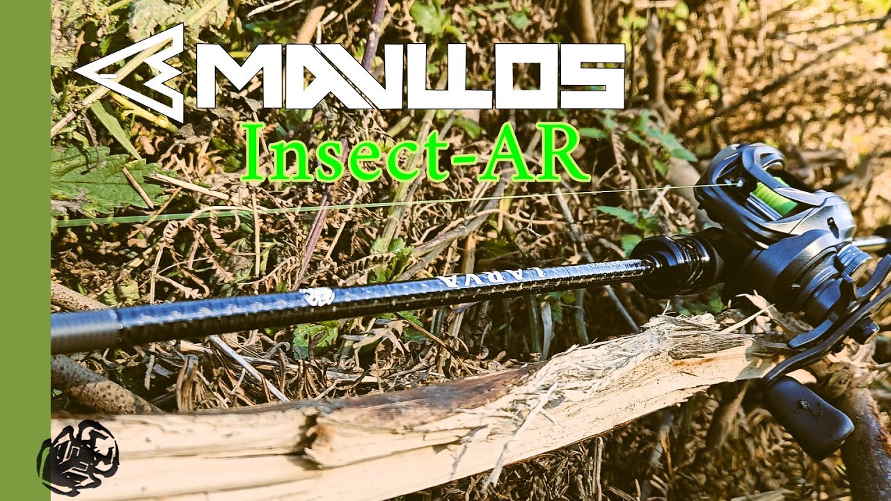 Mavllos YouChong / Lemoren Insect - L- Rute mit 2,5 - 12g Wurfgewicht. Larvaserie auf Ali & Temu