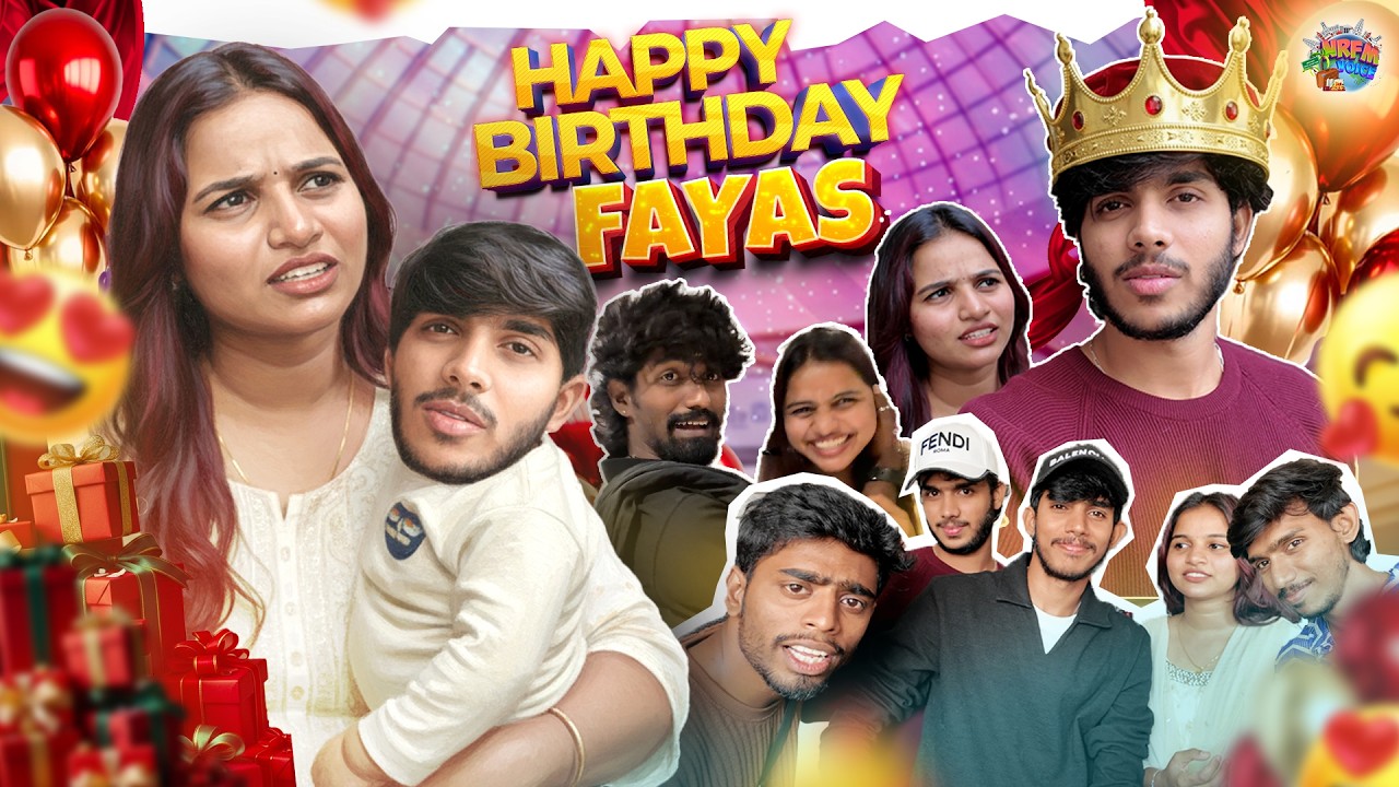 FAYAS gift eh pathu shock agitaru 😲 