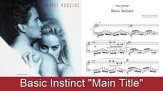 Video thumbnail of "BASIC INSTINCT (MAIN TITLE) - JERRY GOLDSMITH"