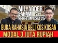 Investasi Saham Umur 15,Untung MILYARAN❗️Bongkar RAHASIA beli KOST MEWAH modal HANYA Rp3 juta!