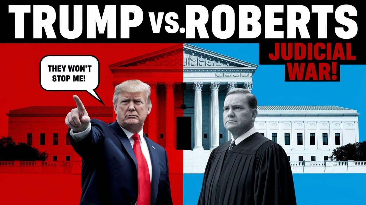 Trump vs Chief Justice Roberts US Judiciary Under FIRE