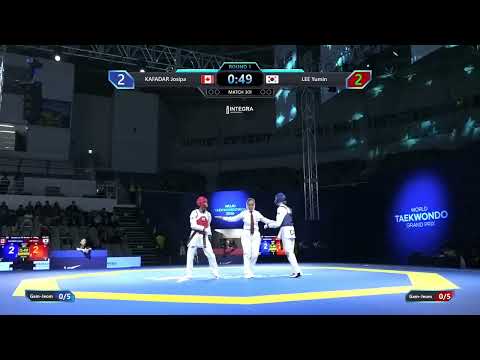 301 Round of 32 F 49kg CAN KAFADAR Josipa KOR LEE Yumin PGM