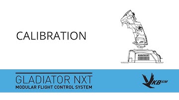 VKB Sim Gladiator NXT / Calibration - OUTDATED
