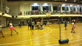 屏東教育大學106級迎新球賽 羽球第二場2-3 化生v.s音樂