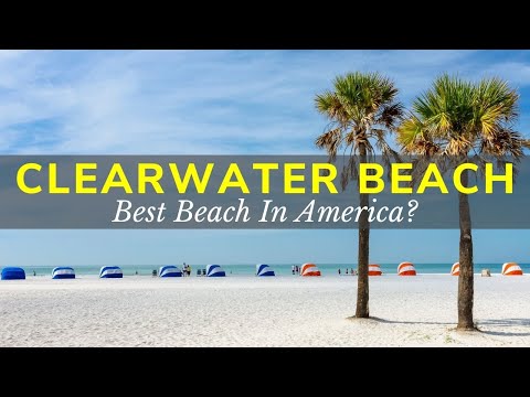 Video: Clearwater Beachin keskilämpötila ja sademäärä