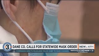 Dane County calls on state leaders to order statewide mask requirement