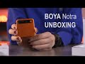 BOYA Notra Unboxing First Look AI Note Taker That Turns Voice Into Text