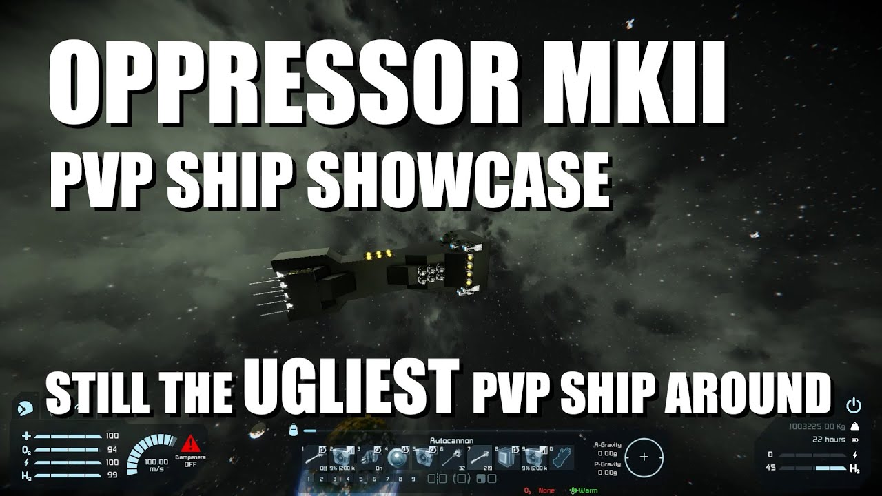 The CHEAP self repairing pvp ship! Space Engineers - PVP Ship showcase ...