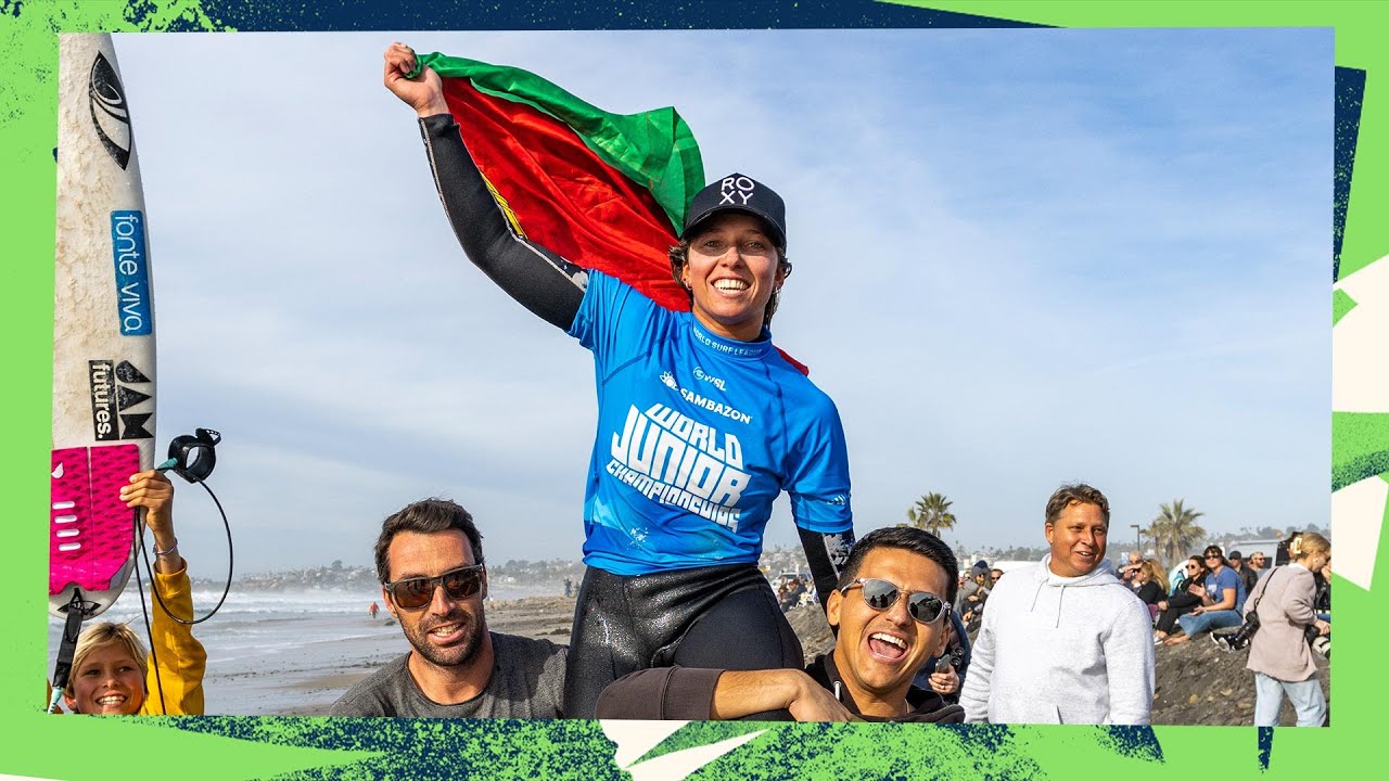 Francisca Veselko tem 18 anos, é campeã nacional de surf e agora