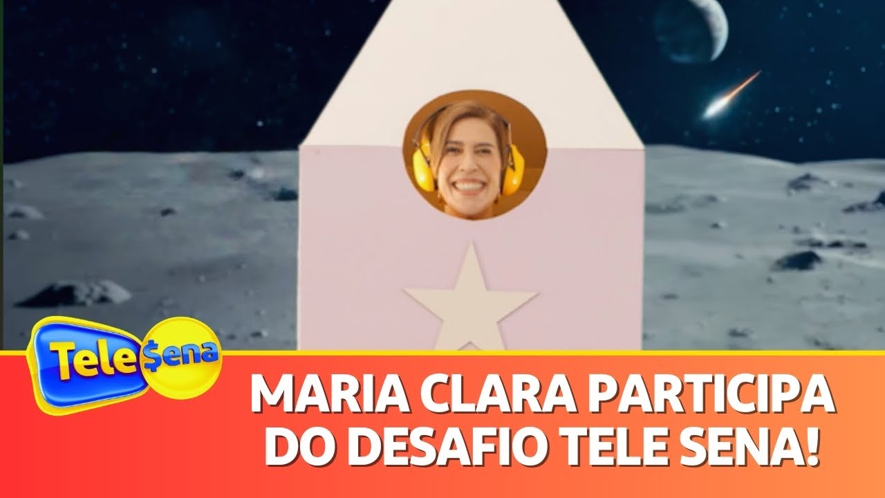 DESAFIO TELE SENA | PROVA DO FOGUETINHO COM MARIA CLARA GUEIROS
