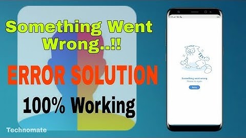 FaceApp SOMETHING WENT WRONG ERROR SOLUTION FIX | 100% Safe and Working | Free 💥💥