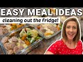 EASY MEALS TO CLEAN OUT THE FRIDGE // NO SPEND, USE-IT-UP PANTRY CHALLENGE