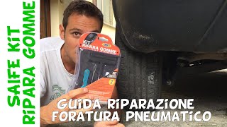 Tutorial: Come si usa il kit di riparazione gomme