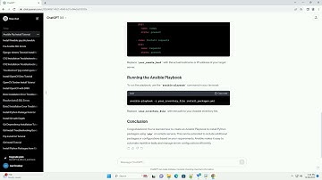 ansible playbook pip install example