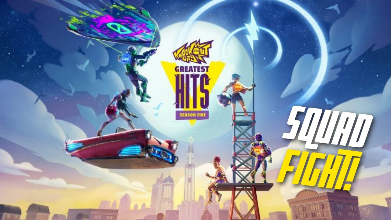 Flowers N Hugs vs ThePlantPapi and friends! - Squad Fights | Season 5 - Knockout City Gameplay