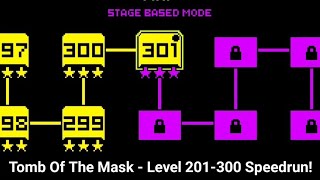 Tomb Of The Mask  Stage 201300 Speedrun!