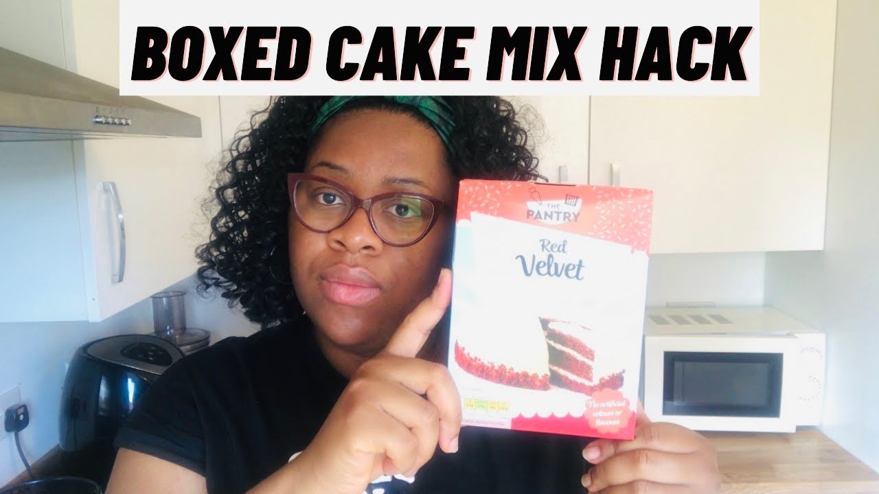 BOXED CAKE MIX HACK. LETS TRANSFORM A BOXED CAKE MIX INTO A BAKERY STANDARD CAKE