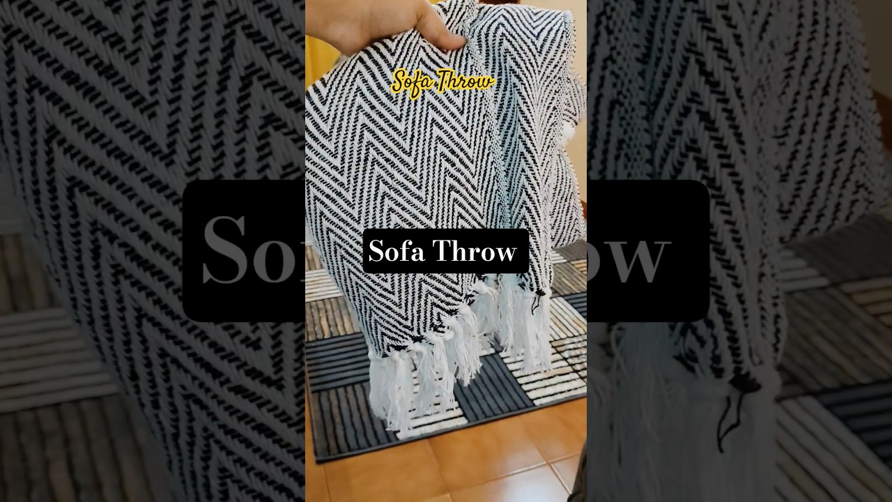 Cotton Sofa throw 