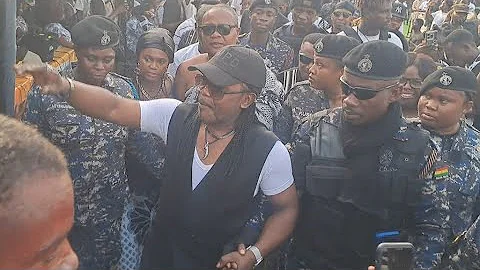 Nana Acheampong live at Daddy Lumba's funeral