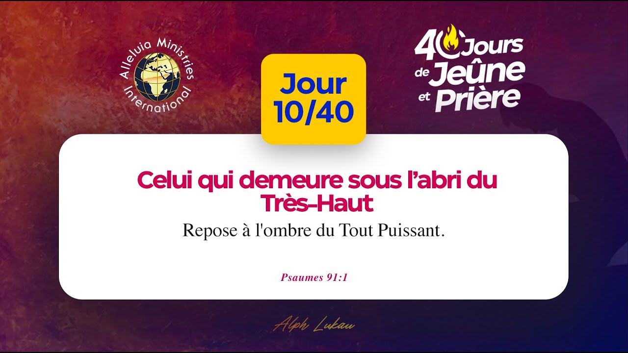 CELUI QUI DEMEURE SOUS L'ABRI DU TRÈS HAUT La montée de la voix prophétique 25 janv. 2023