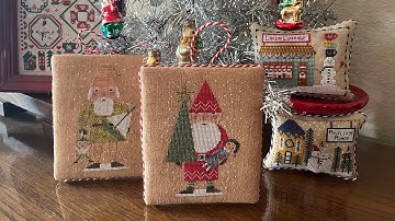 FlossTube #66: Christmas Progress and Trim Tips