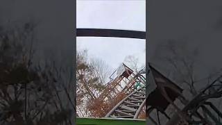 Verbolten POV Front Row #rollercoaster #amusementpark #pov #shorts #buschgardenswilliamsburg