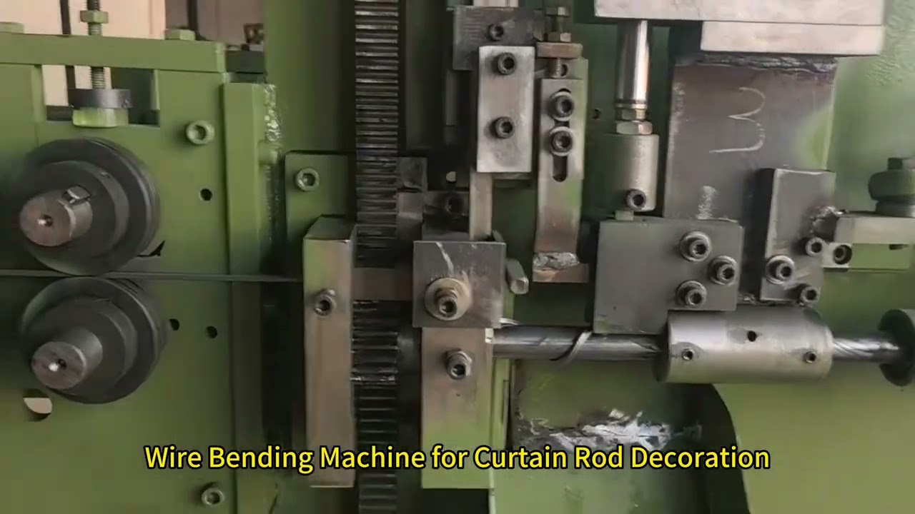Wire Bending Machine for Curtain Rod Decoration