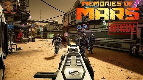 MEMORIES OF MARS OFFICIAL Gameplay Open World Trailer New Survival Game 2018