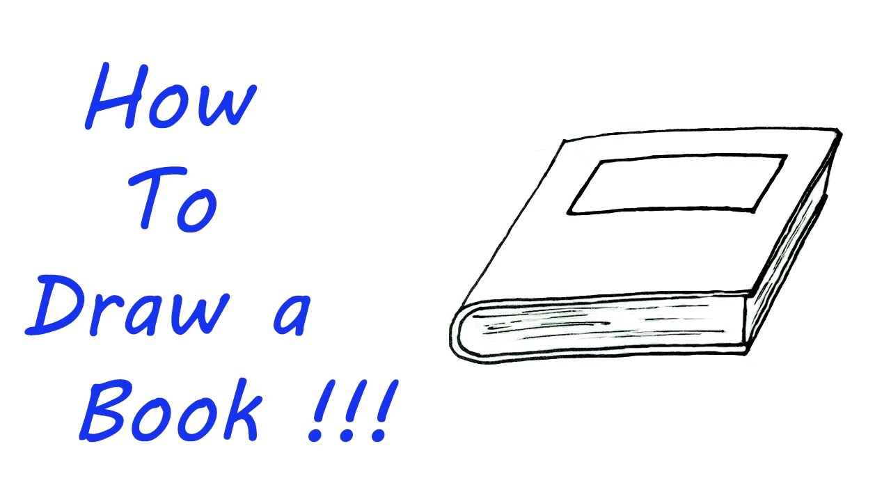 how to draw a book, draw book, book drawing