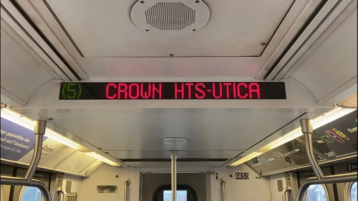 IRT Subway: R142 (5) Express Train Ride from Nereid Avenue to Crown Heights-Utica Avenue