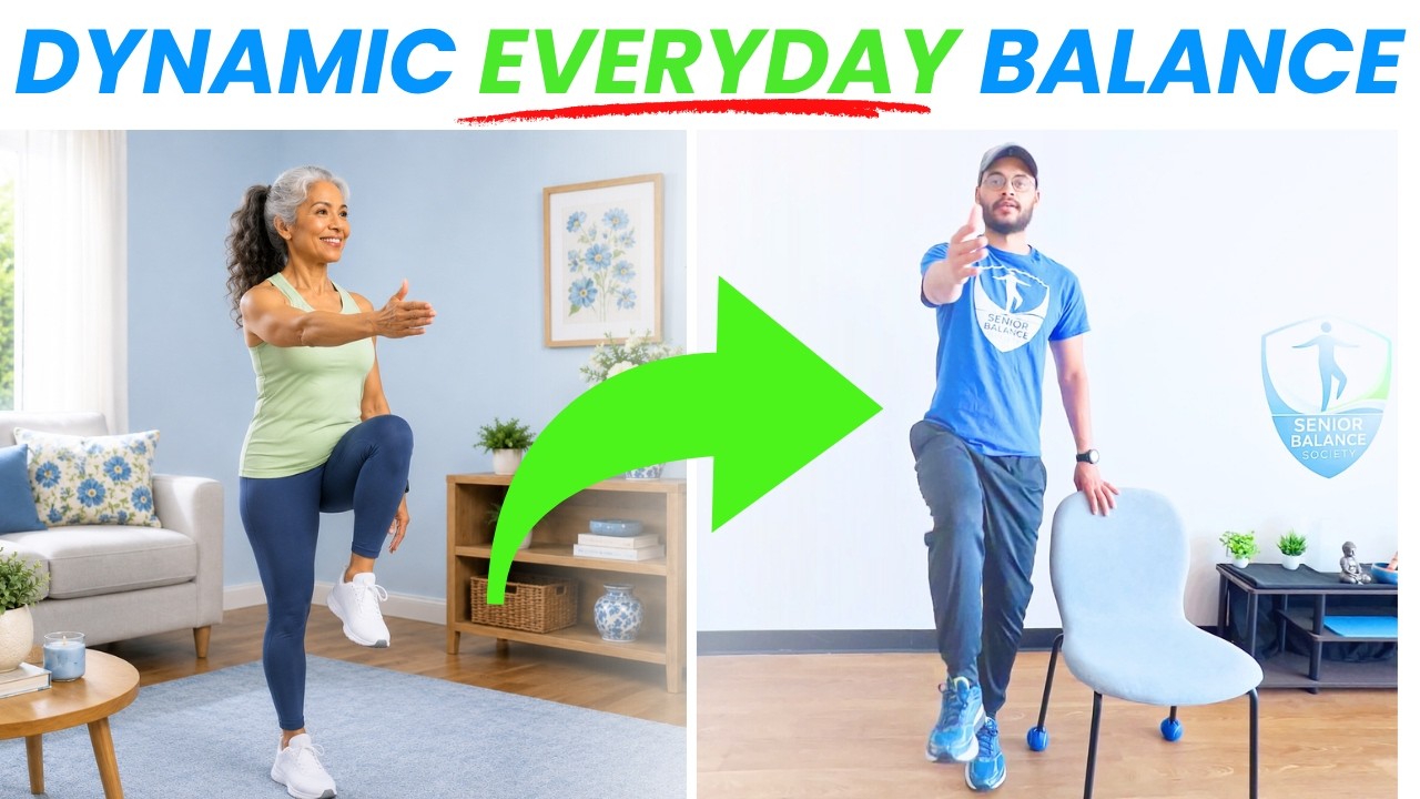 Dynamic Everyday Balance Workout to Start Your Day | Senior Beginner Exercise