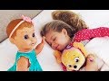 Diana pretend play with Baby Doll Funny videos compilation by Kids Diana Show
