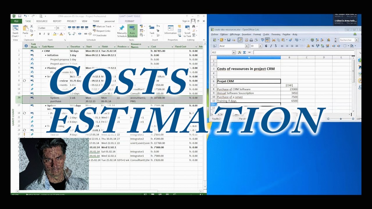 Update MS Project 2013 #3: Howto Costs Estimate Your Project ● Budget