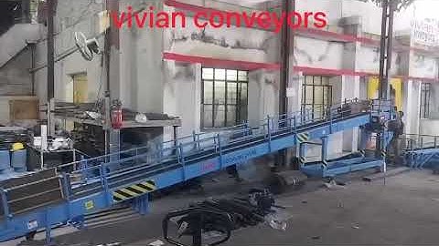LPG Gas Loading  Unloading Conveyor