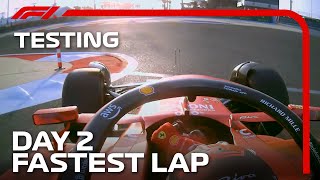Carlos Sainz's Fastest Lap | Day 2 | F1 Pre-Season Testing 2024