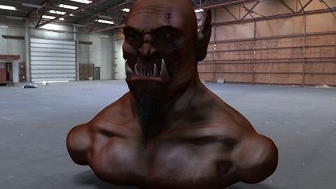 World of Warcraft Orc KeyShot 5 Render