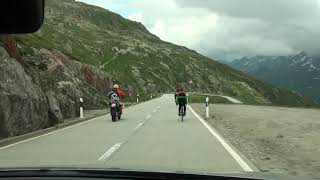 Driving in Switzerland - Nufenen Pass, Przełęcz Nufenen