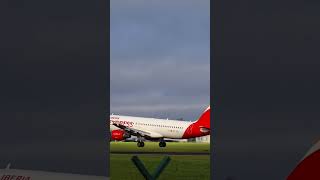 Iberia Express Airbus A320 Arriving From Madrid, Spain Dublin Airport Plane Spotting