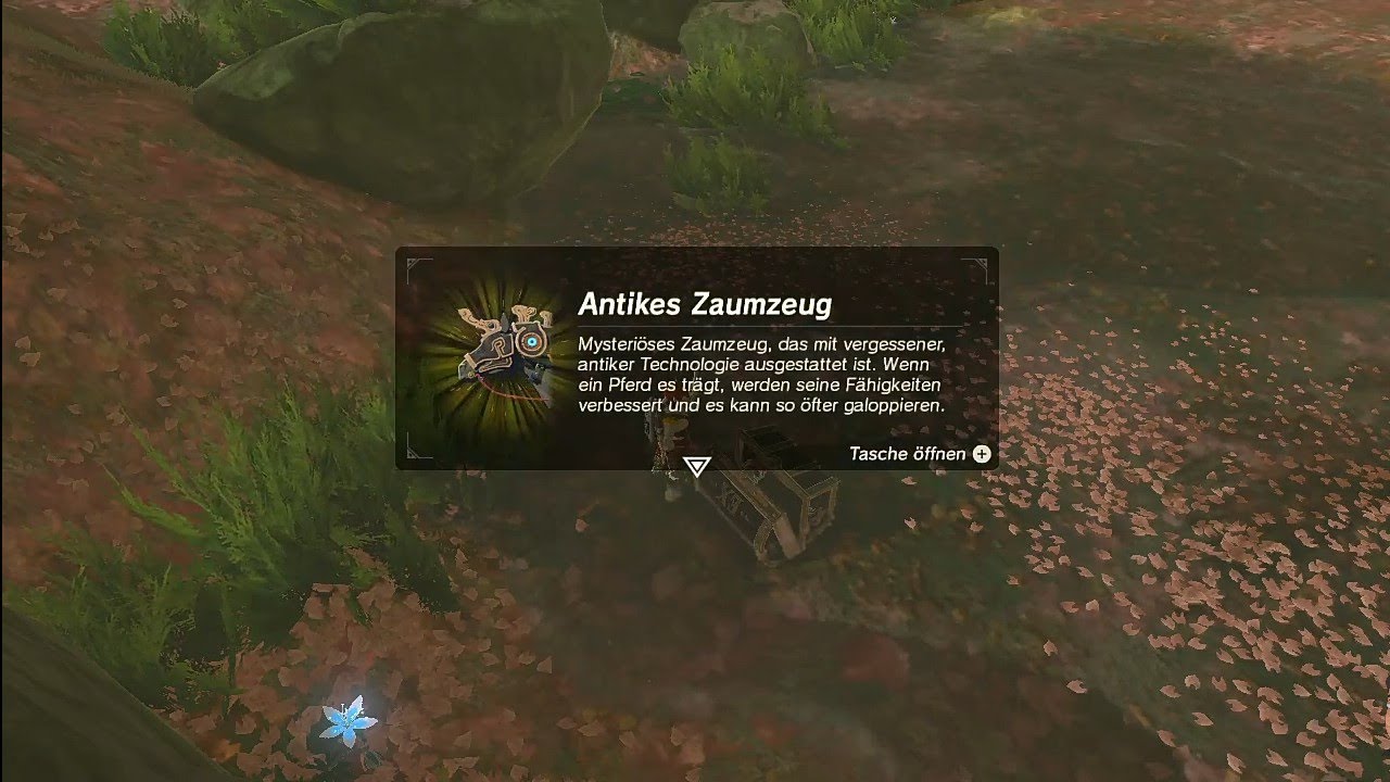 Zelda Breath Of The Wild Antikes Fürs Pferd The Legend of Zelda: Breath of the Wild - EX: Antikes Zaumzeug Fundort