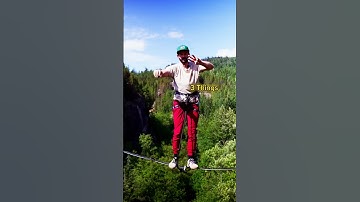 3 things to know before you highline part 1 #highline  #slackline #tutorial #howto #ama