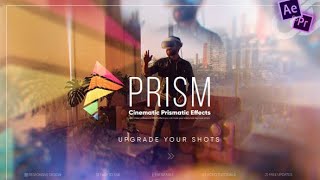 Top After Effects Projects: Prism — Cinematic Prismatic Effects + Free Font