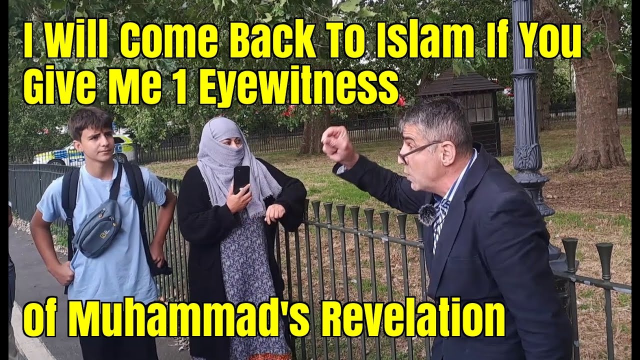 Speakers Corner Ex Muslim Chris talks to Muslims about How You Can