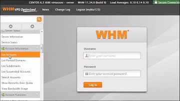 WebHost Manager: How to Change your WHM Password
