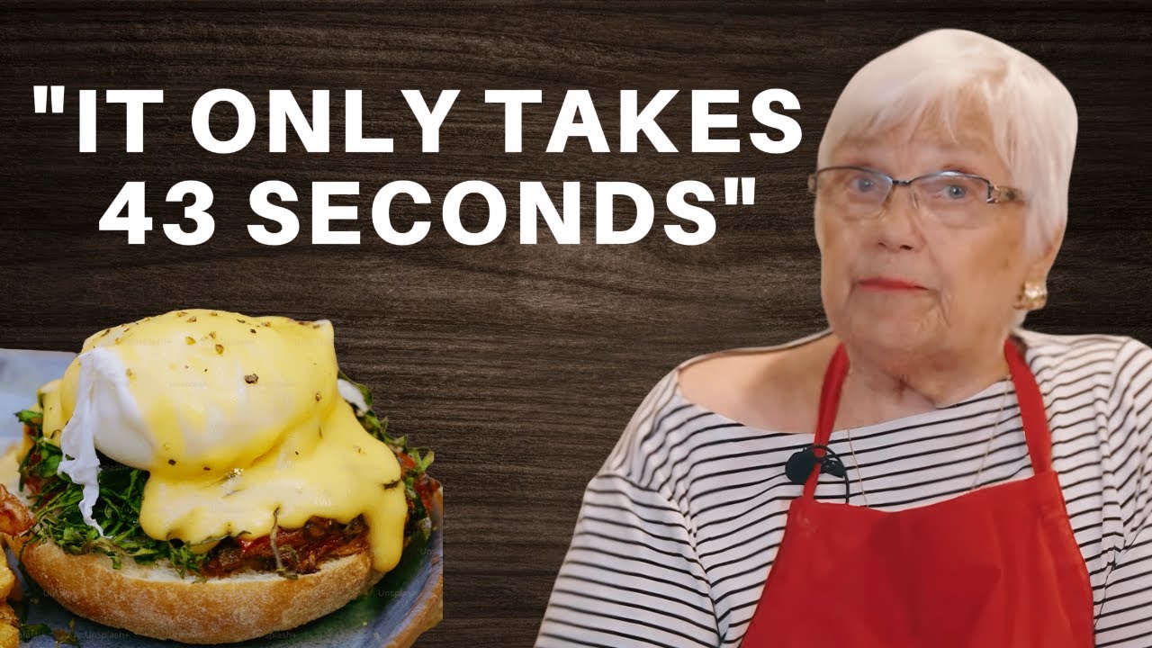 Perfect Poached Eggs Made Easy Nana's Cookery TimeSaver YouTube