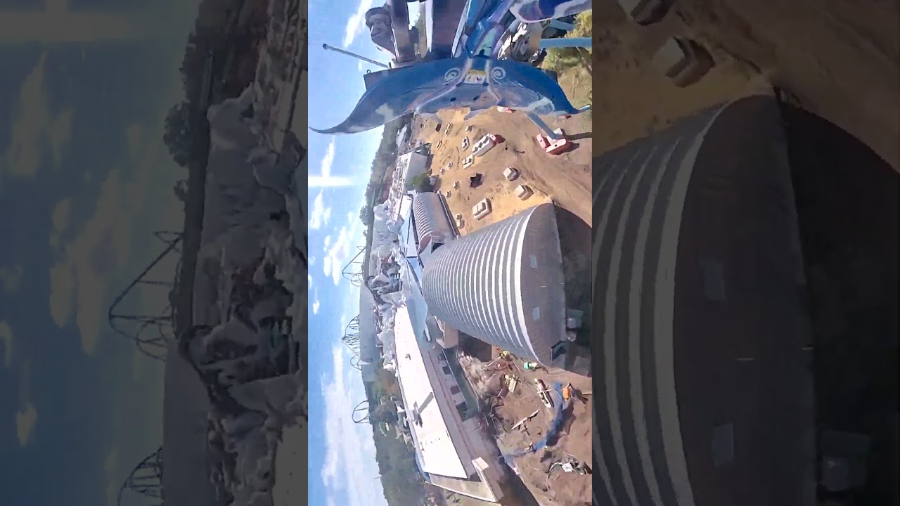 Intense Flying Coaster Manta at SeaWorld Orlando 