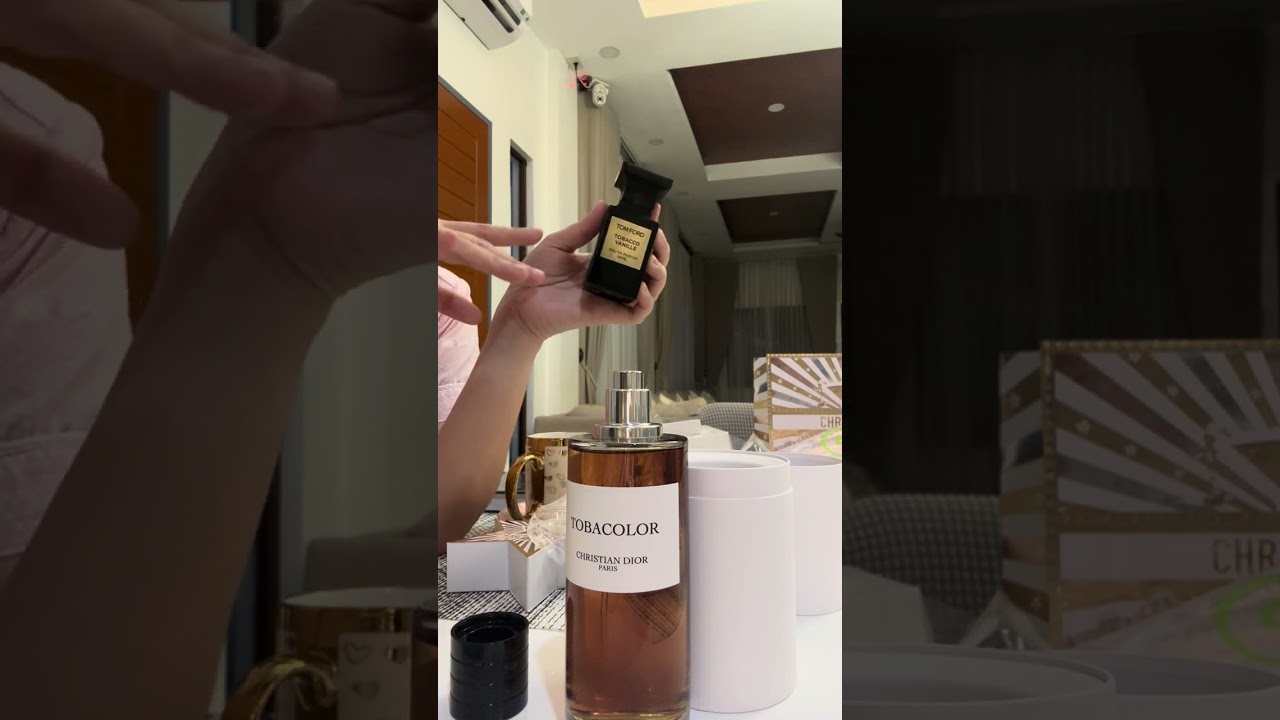Christian Dior Tobacolor and Tom Ford Tobacco Vanille Comparison