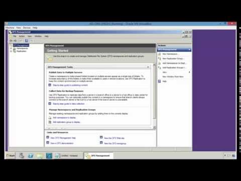 DFS installation in Windows Server 2008R2 SP1 part 1